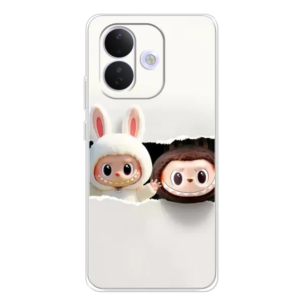 Чохол з принтом «Лабубу» для Xiaomi Redmi Note 17 Pro Чохол з принтом «Лабубу» для Xiaomi Redmi Note 17 Pro