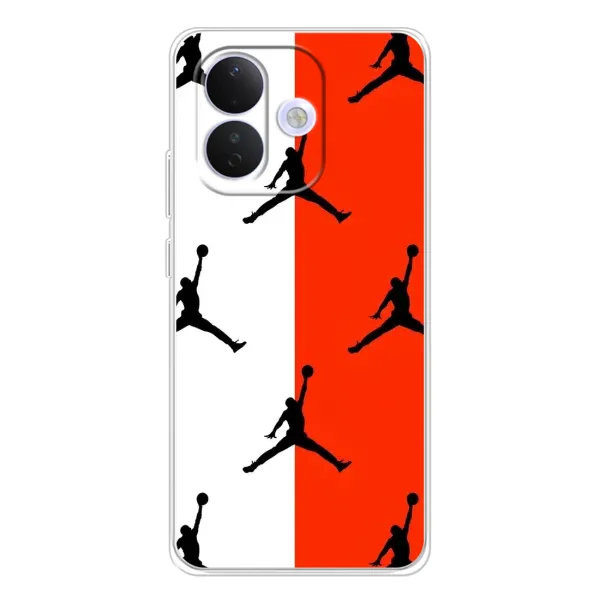 Чохол з принтом «Лого Джордан» для Xiaomi Redmi Note 17 Pro Чохол з принтом «Лого Джордан» для Xiaomi Redmi Note 17 Pro