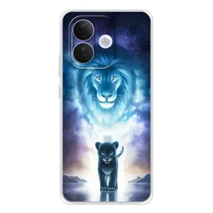 Чехол со Львом для Xiaomi Redmi Note 17 Pro (VPrint) (Маленький лев)