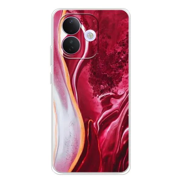 Чехол с принтом «Мрамор красный» для Xiaomi Redmi Note 17 Pro Чехол с принтом «Мрамор красный» для Xiaomi Redmi Note 17 Pro