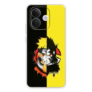 Naruto Anime Чехлы для Сяоми Редми Ноте 17 Про (AlphaPrint) (Наруто-Итачи)