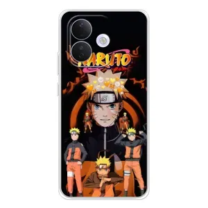 Naruto Anime Чехлы для Сяоми Редми Ноте 17 Про (AlphaPrint) (Наруто из Аниме)