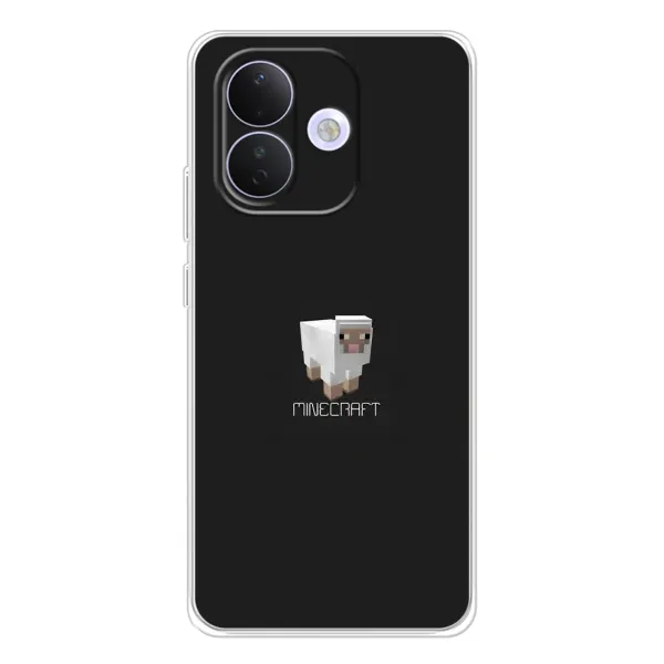 Чохол з принтом «Овечка Майнкрафт» для Xiaomi Redmi Note 17 Pro