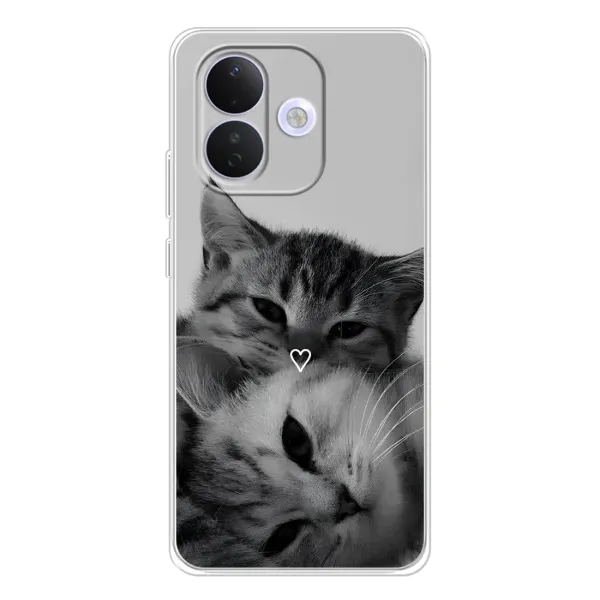 Чехол с принтом «Пара котов» для Xiaomi Redmi Note 17 Pro Чехол с принтом «Пара котов» для Xiaomi Redmi Note 17 Pro