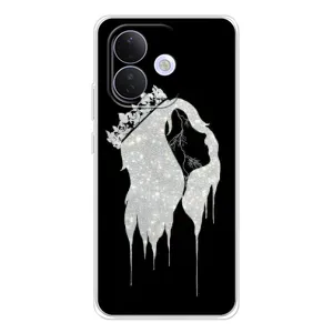 Чехол с Короной Сяоми Редми Ноте 17 Про - (AlphaPrint) (Принцесса)