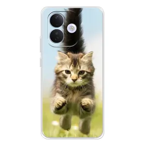 Чехлы с Котиками для Xiaomi Redmi Note 17 Pro (VPrint) (Прыжок кота)