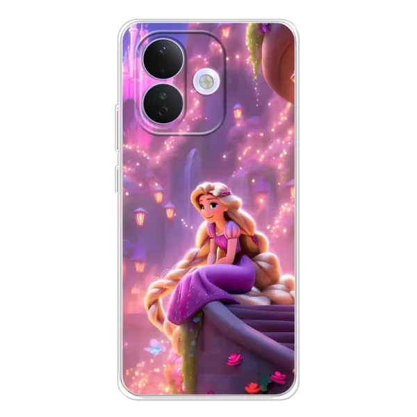 Чохол з принтом «Рапунцель у замку» для Xiaomi Redmi Note 17 Pro Чохол з принтом «Рапунцель у замку» для Xiaomi Redmi Note 17 Pro