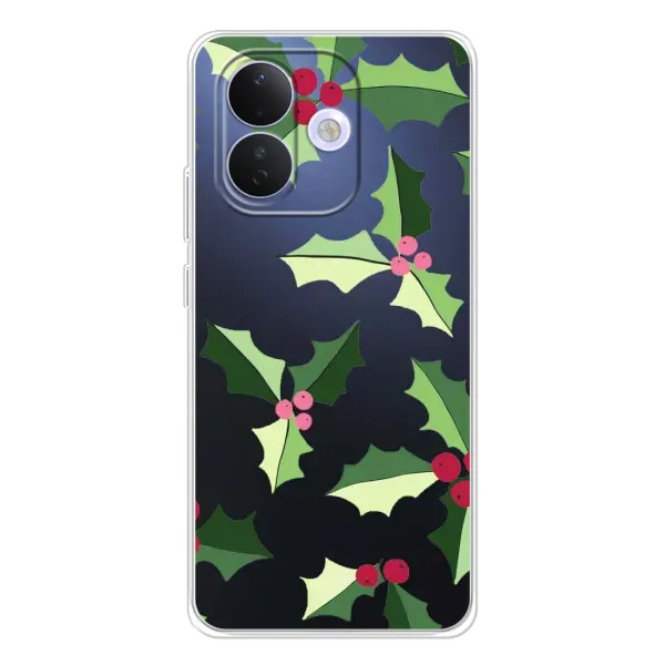 Чехол с принтом «Рождественский фон» для Xiaomi Redmi Note 17 Pro