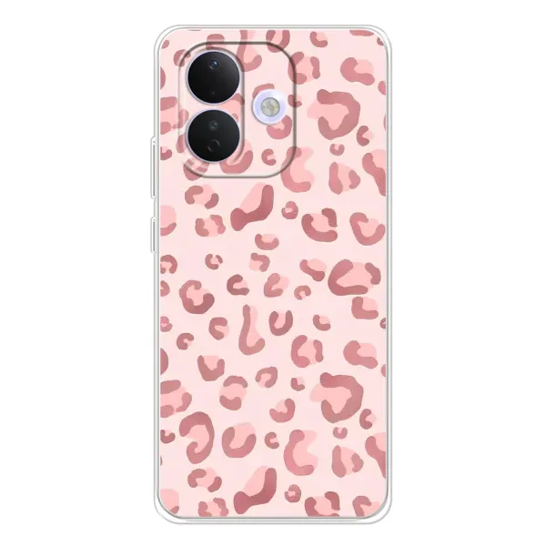 Чехол с принтом «Розовый леопард» для Xiaomi Redmi Note 17 Pro