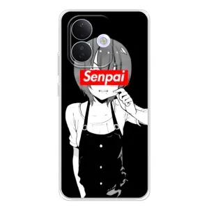 Чехлы Персонажи Аниме Наруто для Xiaomi Redmi Note 17 Pro (AlphaPrint) (Senpai)