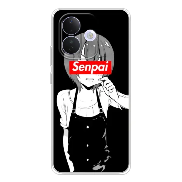 Чехол с принтом «Senpai» для Xiaomi Redmi Note 17 Pro Чехол с принтом «Senpai» для Xiaomi Redmi Note 17 Pro