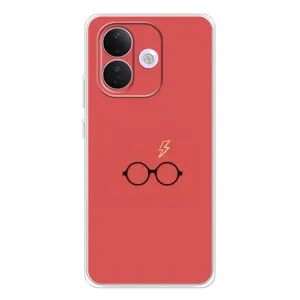 Чехлы с Гарри Поттером для Xiaomi Redmi Note 17 Pro (AlphaPrint) (шрам и очки)