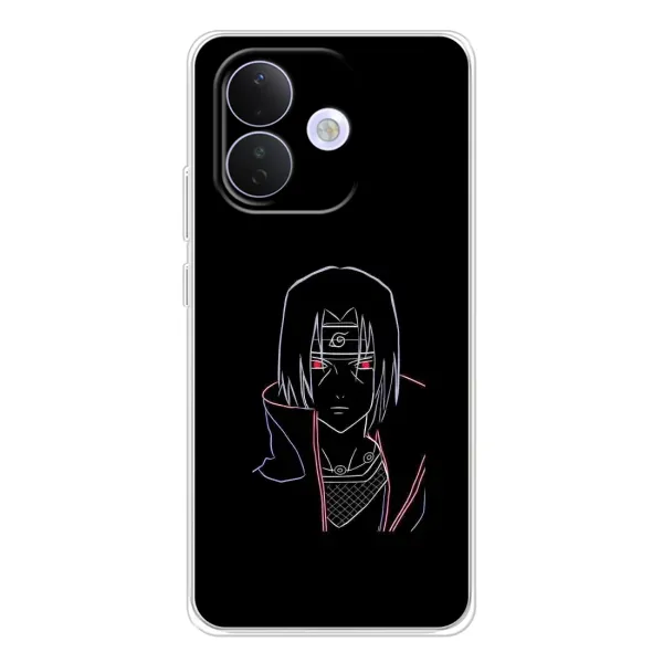 Чехол с принтом «силуэт Итачи» для Xiaomi Redmi Note 17 Pro