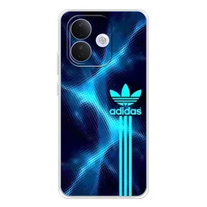 Чохли Адидас для Xiaomi Redmi Note 17 Pro (AlphaPrint) (Синій Адідас)