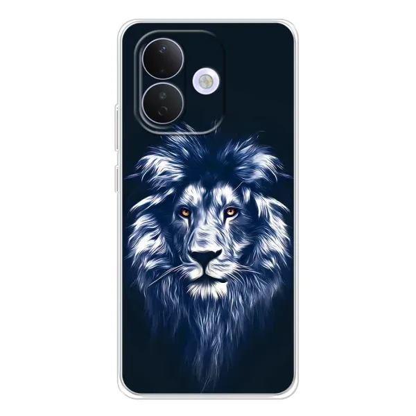Чехол с принтом «Синий Лев» для Xiaomi Redmi Note 17 Pro