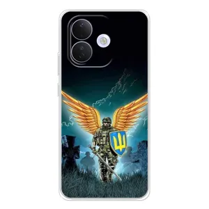 Чехлы с картинкой ЗСУ для Xiaomi Redmi Note 17 Pro (AlphaPrint) (Солдат ЗСУ)
