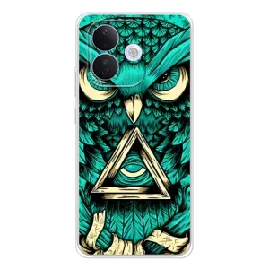 Чехол с птицами на Xiaomi Redmi Note 17 Pro (VPrint) (Сова с глазом)