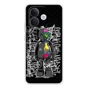 Чехлы для Xiaomi Redmi Note 17 Pro - Bearbrick Louis Vuitton (PREMIUMPrint) (Стиль Bearbrick)