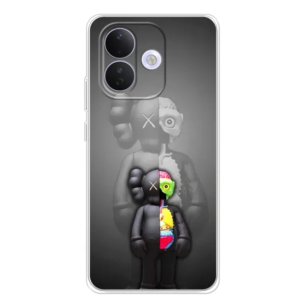 Чехол с принтом «Тело Bearbrick» для Xiaomi Redmi Note 17 Pro