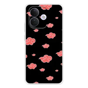 Чехлы Персонажи Аниме Наруто для Xiaomi Redmi Note 17 Pro (AlphaPrint) (Тучки Аниме)