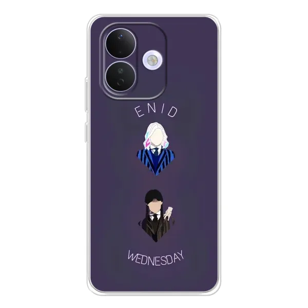 Чехол с принтом «Уэнздей и подруга» для Xiaomi Redmi Note 17 Pro
