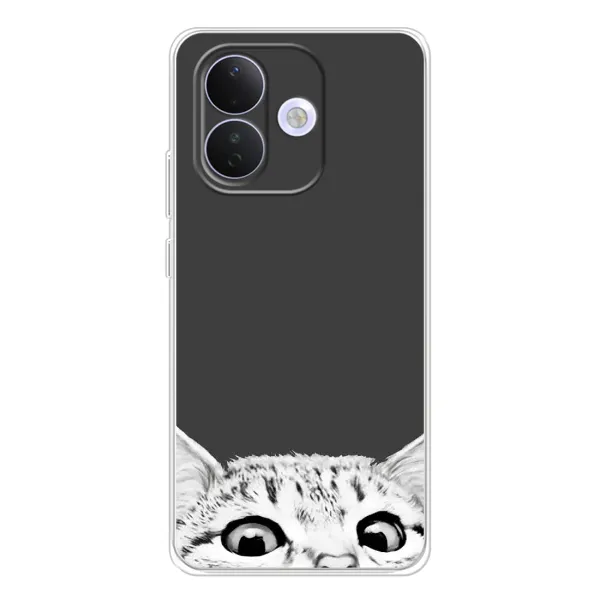 Чехол с принтом «Выглядывает кот» для Xiaomi Redmi Note 17 Pro Чехол с принтом «Выглядывает кот» для Xiaomi Redmi Note 17 Pro
