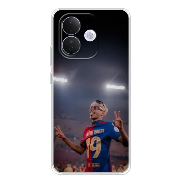 Чохол з принтом «Ямаль на стадіоні» для Xiaomi Redmi Note 17 Pro Чохол з принтом «Ямаль на стадіоні» для Xiaomi Redmi Note 17 Pro