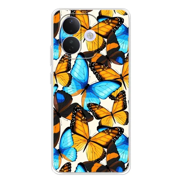 Чехол с принтом «Яркие бабочки» для Xiaomi Redmi Note 17 Pro Чехол с принтом «Яркие бабочки» для Xiaomi Redmi Note 17 Pro