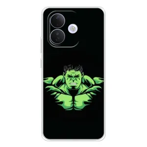 Чехлы с героями Марвел Xiaomi Redmi Note 17 Pro (VPrint) (Зелёный Халк)