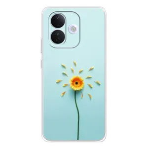 Чехлы с Цветами для Xiaomi Redmi Note 17 Pro (VPrint) (Желтый цветок)