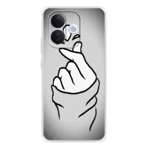 Чехол с принтом для Xiaomi Redmi Note 17 Pro (AlphaPrint - Знак сердечка) (Значок Love)