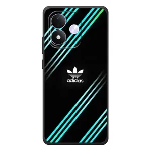 Чохли Адидас для Xiaomi Redmi Note 17 (AlphaPrint) (Адідас з полосами)