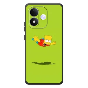 Чехол с Симпсонами для Xiaomi Redmi Note 17 (VPrint) (Барт Симпсон)