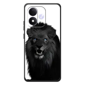 Чохли з картинкою животних Xiaomi Redmi Note 17 (Чорний ЛЕВ)