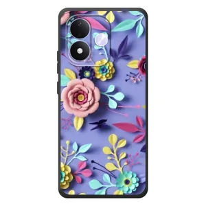 Чохли з квітами для Xiaomi Redmi Note 17 (VPrint) (Дизайн квітів)
