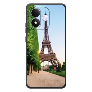 Чехол Эйфелева Башня для Xiaomi Redmi Note 17 - (AlphaPrint) (Дорога в Париж)