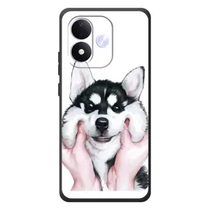 Чохли з собаками для Xiaomi Redmi Note 17 (VPrint) (Радісний Хаскі)