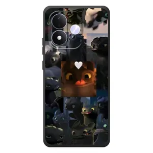Чохол як приборкати дракона на Xiaomi Redmi Note 17 (Дракон колаж)