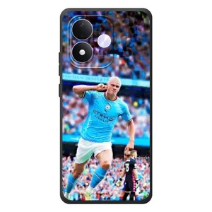 Чехлы с футболистом Ерлинг Холанд для Xiaomi Redmi Note 17 (AlphaPrint) (фанаты Холанда)