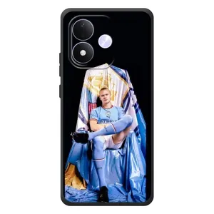 Чехлы с футболистом Ерлинг Холанд для Xiaomi Redmi Note 17 (AlphaPrint) (футболист Холанн)