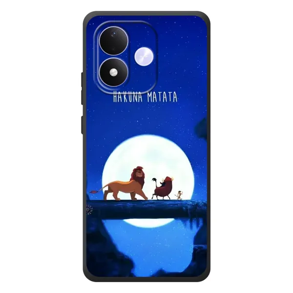Чохол з принтом «Хакуна Матата» для Xiaomi Redmi Note 17