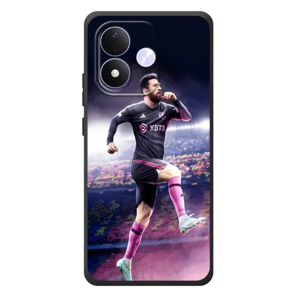 Чехол с принтом «Кинг Месси» для Xiaomi Redmi Note 17 Чехол с принтом «Кинг Месси» для Xiaomi Redmi Note 17