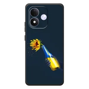 Чехол для Патриота Украины Xiaomi Redmi Note 17 - (AlphaPrint) (Коктейль молотова)