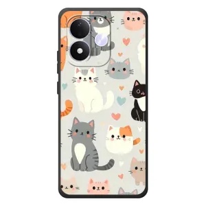 Чохол з малюнком кіт на Xiaomi Redmi Note 17 (Колаж котів)