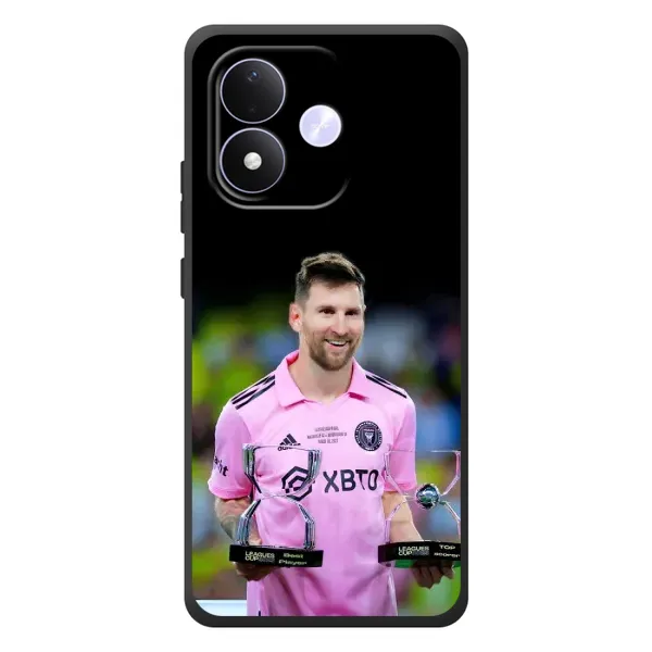 Чехол с принтом «Кубки Месси» для Xiaomi Redmi Note 17 Чехол с принтом «Кубки Месси» для Xiaomi Redmi Note 17