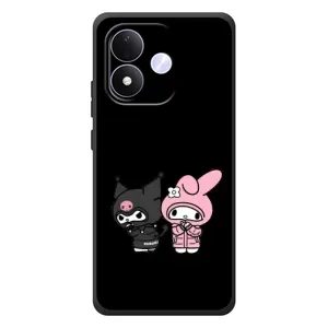 Чехол с кроликом Куроми на Xiaomi Redmi Note 17 (Куроми и Мелоди)