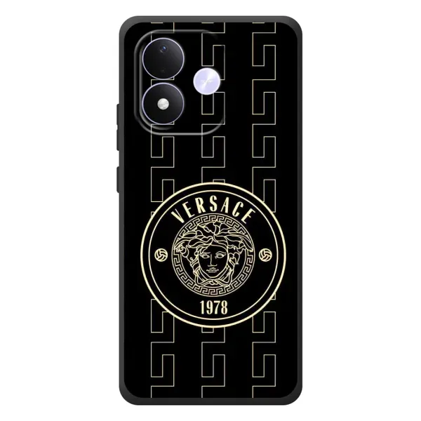 Чехол с принтом «Лого Версаче» для Xiaomi Redmi Note 17