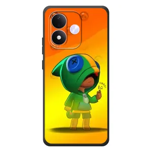 Чехол для Xiaomi Redmi Note 17 Бравл Старс (VPrint) (Мальчик Леон)