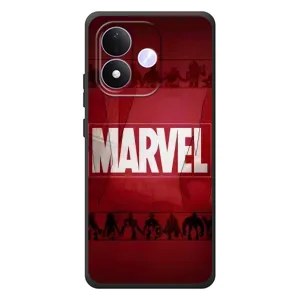 Чехол МАРВЕЛ для Сяоми Редми Ноут 17 (AlphaPrint) (MARVEL)