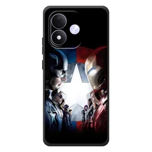 Чехлы с героями Марвел Xiaomi Redmi Note 17 (VPrint) (Марвел стайл)